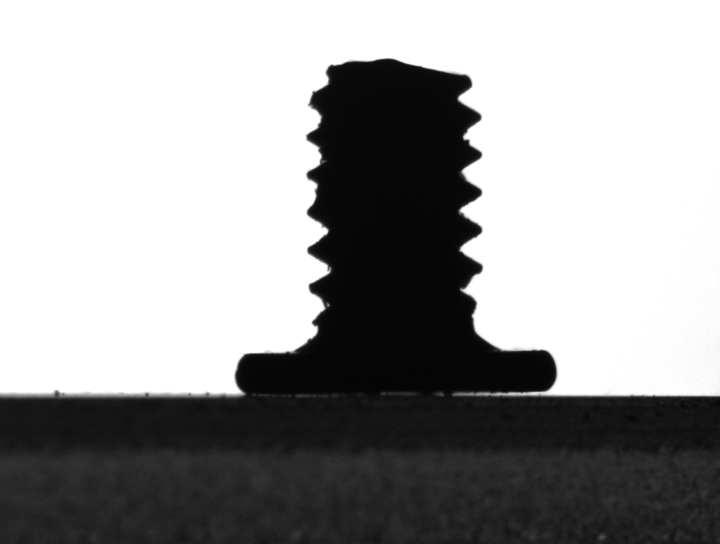 側(cè)面背光檢測良品原圖及分析圖