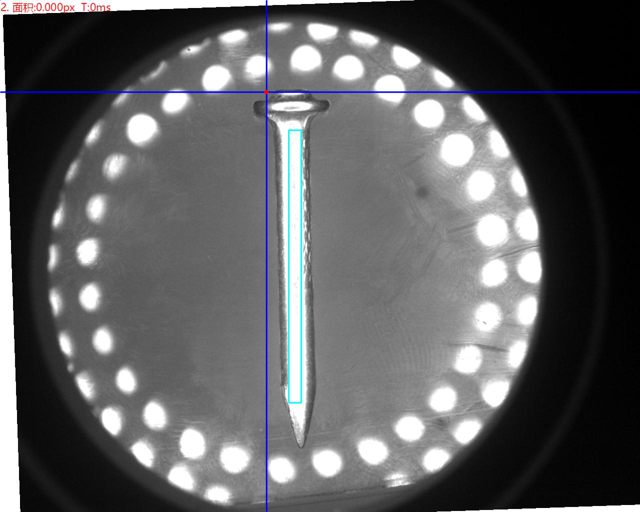 頂部正光檢測良品分析圖