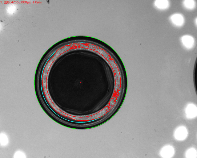 底部正光檢測(cè)不良品分析圖